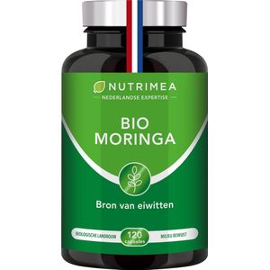 Nutrimea - Moringa Oleifera - Superfood - Biologisch - 120 Capsules