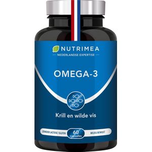 Nutrimea • Omega 3 • Antioxidant • Hoge dosering DHA & EPA • 60 capsules