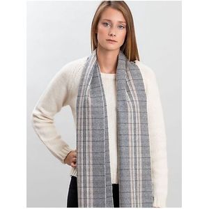 Winter-Sjaal 100% Baby Alpacawol | Hoge kwaliteit en comfort | Zeer Elegant | Beste Bescherming tegen de Kou | Gestreept Patroon | 30 x 200 cm |  Wani