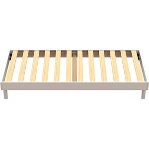 Emob - Bedframe Tibor 12 latten - 90x200 - Wit