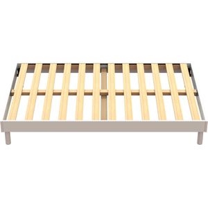 Bedframe Tibor 12 latten 140x200 - wit