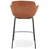 Barkruk Counter chair Laura stof bruin