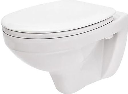 Aqua Blue - wc Toilette Hänge Wand wc (RosenStern) mit Soft-Close Deckel