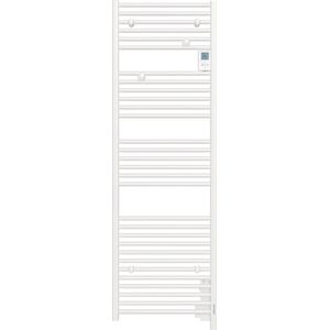 Alvoro Comfort Elektrische Handdoekradiator 183,7x55cm - 1000W - Wit - Staal - Verwarming - Radiatoren - Verticale Radiatoren - 5404029154426