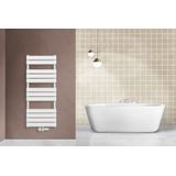 belrad handdoekradiator panel maat 120x50cm kleur glans wit