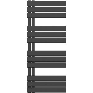 Belrad Elektrische Handdoek Radiator Zwart Links 120×50 cm 593W