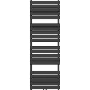 belrad handdoekradiator panel maat 180x60cm kleur mat zwart