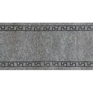 JYG GREECE GRIJS - 50x850 cm - Antislip keukenloper - inkomloper - traploper - keukenmat - Verschillende Afmetingen en Kleuren