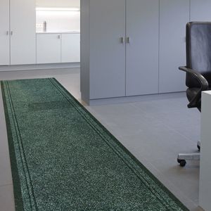 JYG Vloerkleed CLUB - Keukenmat - Keukenloper - Anti Slip - 66x1300cm - GROEN