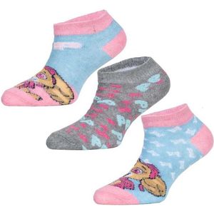 PAW Patrol - sneakersokken PAW Patrol - Skye - 3 paar - maat 31/34