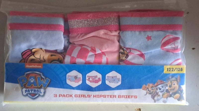 Paw Patrol - Skye - Hipster - Roze - Jersey - 3 Stuks