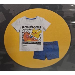 Pokemon - Shortama - Jongens - Multicolor - Katoen