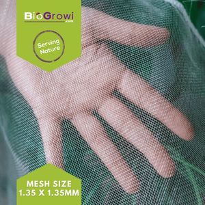 Biogrowi Nettect 2,1m x 4,5m - Insectengaas moestuin - Insectennet - Vogelnet