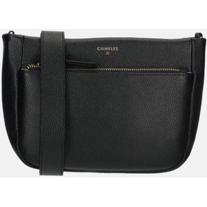 Crinkles schoudertas black
