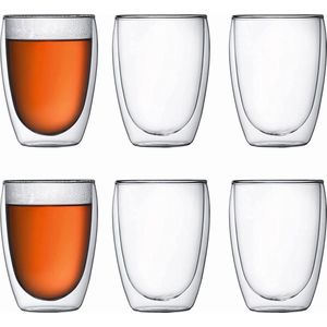 Dubbelwandig Thermo-glas Set geïsoleerd - Dubbelwandige glazen