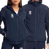 Sportjas Osaka Unisex Softshell With Hood Navy