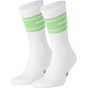 Sportsok Osaka Unisex Colourway Duo Olive (2 Pack)-Schoenmaat 31 - 35