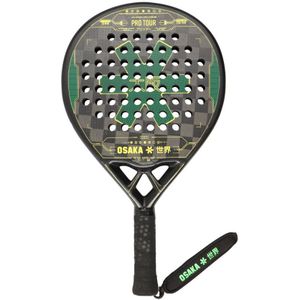 Osaka - Padel Racket - Pro Tour Control Touch 23 - Zwart Groen