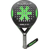 Osaka Padel - Racket Vision Control Frame 23 - Zwart Groen