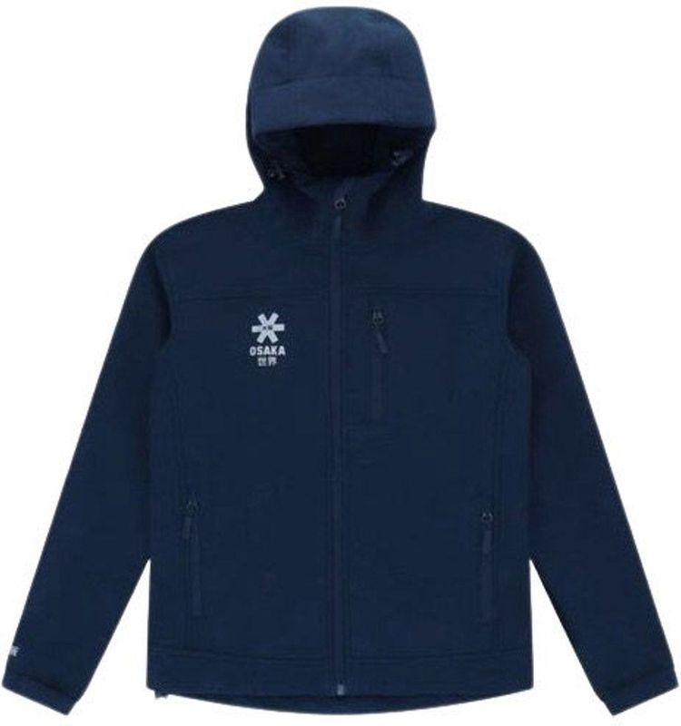 Sportjas Osaka Kids Softshell With Hood Navy