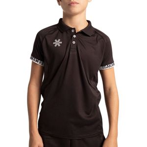 Tennisshirt Osaka Kids Polo Jersey Black