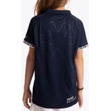 Osaka - Kids Polo Jersey - Tennisshirt - Blauw - 100% Gerecycled Polyester