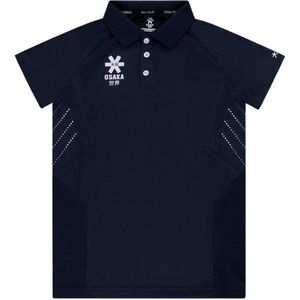 Osaka - Kids Polo Jersey - Tennisshirt - Blauw - 100% Gerecycled Polyester