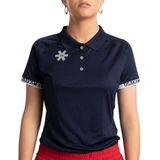 Osaka - Women Polo Jersey - Tennisshirt - Navy - 100% Gerecycled Polyester