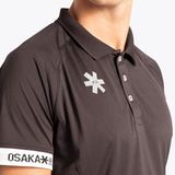 Osaka - Polo Jersey S Rec - Tennisshirt - Zwart