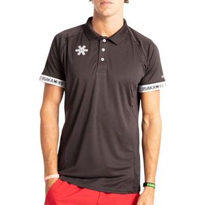 Osaka - Polo Jersey S Rec - Tennisshirt - Zwart