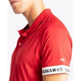 Osaka - Polo Jersey S Rec - Tennisshirt - Rood