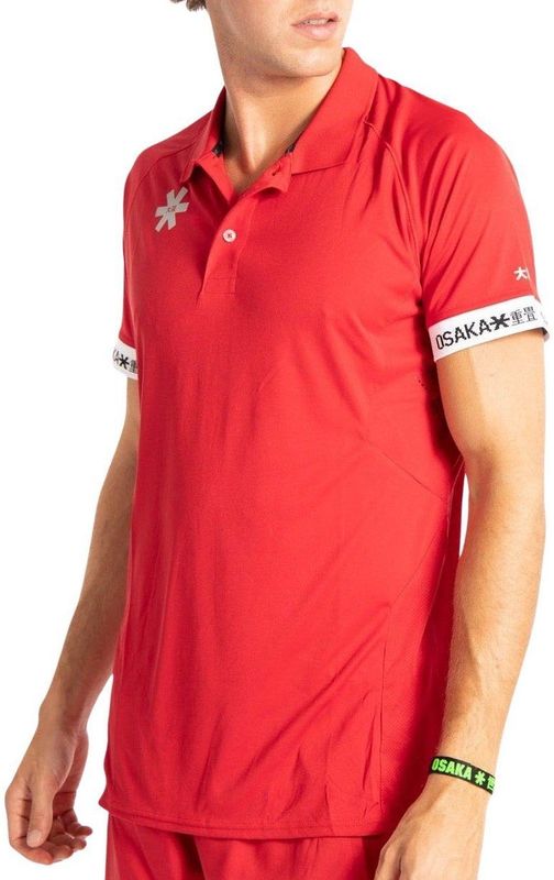 Osaka - Polo Jersey S Rec - Tennisshirt - Rood