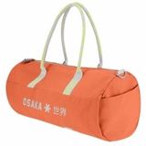 Osaka Cotton Duffel Bag Peach