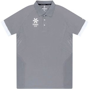Osaka - Men Polo Jersey - Dark Grey - Katoen