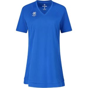 Osaka - Women V-Neck Tech Dress - Princess Blue - 90% Gerecycled Polyester, Vochtafvoerend, Sneldrogend