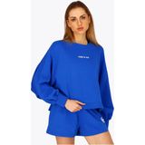 Osaka - Cropped Hoodie - Princess Blue - Katoen-Polyester Mix