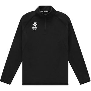 Osaka - Half Zip - Trui - Black