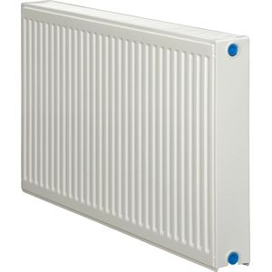 Bally Horizontale Ventielradiator Met 6 Aansluitingen H400xT22xB1400mm 1743 Watt Wit