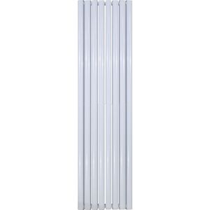 Bally Designradiator Ovaal Dubbel 1800x472mm 16 Tubes 1640 Watt Wit