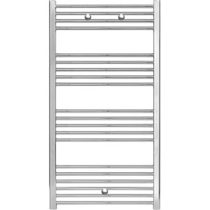 Bally Handdoekradiator Zijaansluiting 1200x600mm 391 Watt Chroom