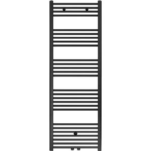 Bally Handdoekradiator Middenaansluiting 1600x500 721 Watt Geborsteld Mat Zwart