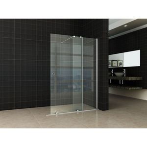 Bally Slide Verleng Inloopdouche Op Rail 1000x2000mm Antikalk 10mm Veiligheidsglas