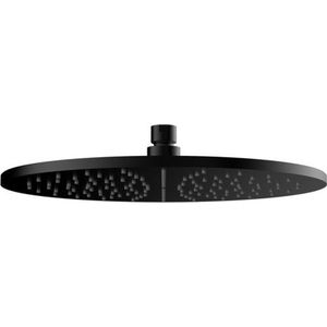 Bally Luxe Messing Hoofddouche Rond 300x8mm Mat Zwart