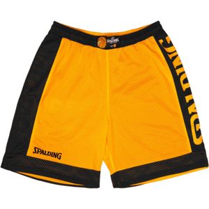 Spalding Reversible Short Heren - Oranje / Zwart