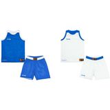 Spalding - Double Face Reversible - Basketbalset - Royal / Wit
