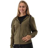 Spalding Flow Zipper Sweater Met Kap Dames - Marine