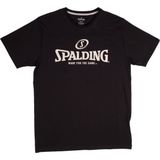 Spalding Essential Logo T-Shirt Heren - Zwart