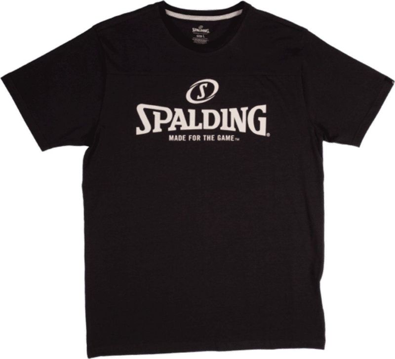 Spalding Essential Logo T-Shirt Heren - Zwart