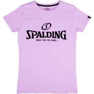 Spalding Essential Logo T-Shirt Dames - Paars