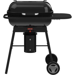 Magnus Comfort houtskoolbarbecue zwart 85x64x110 cm - Barbecook